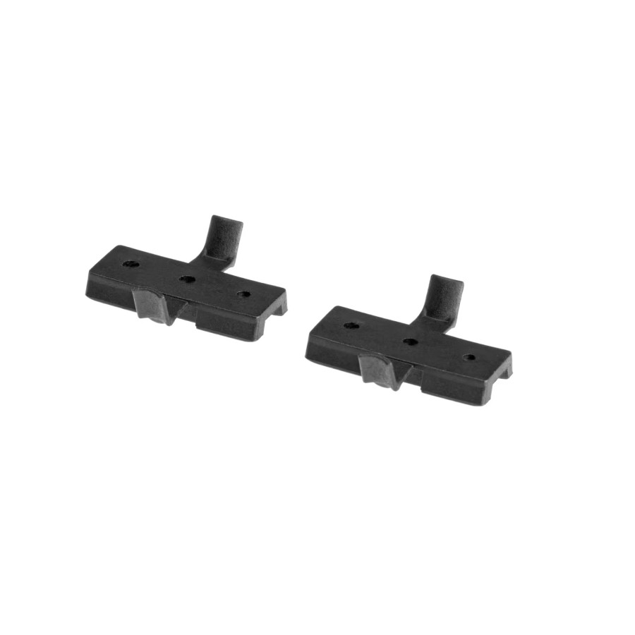ADAPTER KIT FOR ACCESSORIES TO HELMET WITH RAILS FMA - BLACK